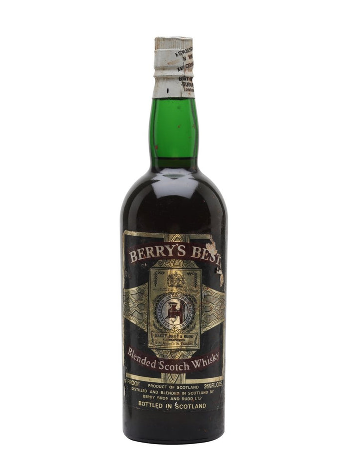 Berry's Best Blended Scotch Bot.1960s Blended Scotch Whisky | 700ML