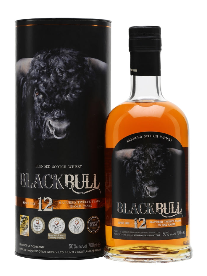 Black Bull 12 Year Single Malt Blended Scotch Whisky