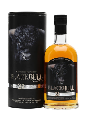 Duncan Taylor Black Bull 21 Year Old Blended Scotch Whisky - CaskCartel.com