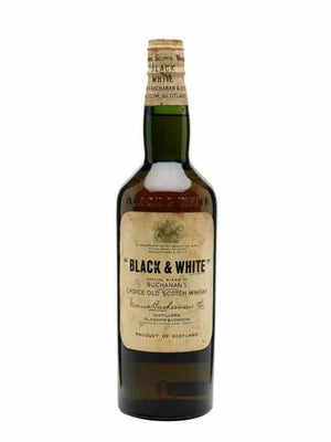 Black & White (Bottled 1960s) Special Blend of Buchanan's Scotch Whisky at CaskCartel.com