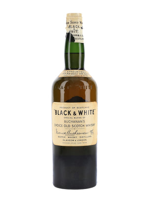 Black & White Bot.1960s Spring Cap Blended Scotch Whisky | 700ML at CaskCartel.com
