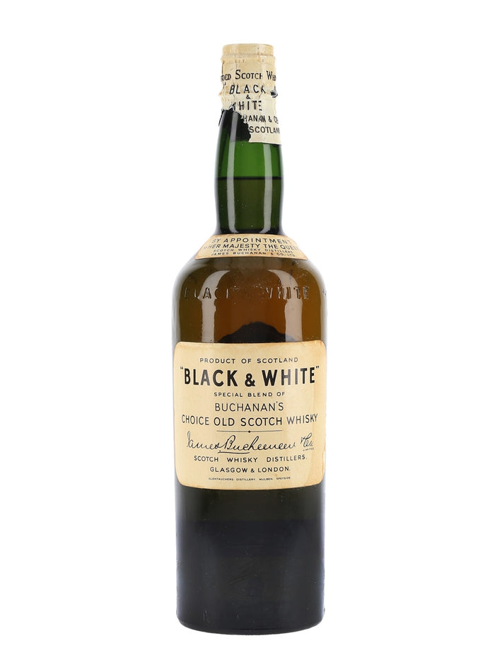 Black & White Bot.1960s Spring Cap Blended Scotch Whisky | 946ML
