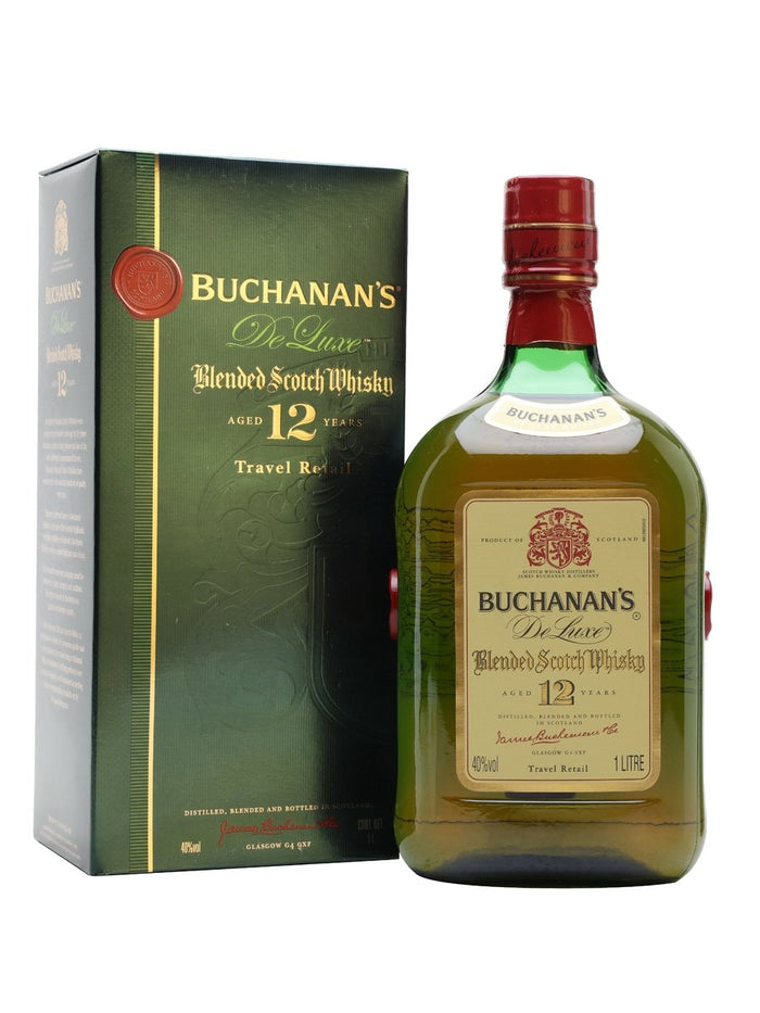 Buchanan's De Luxe 12 Year Old Blended Scotch Whisky 1.75L