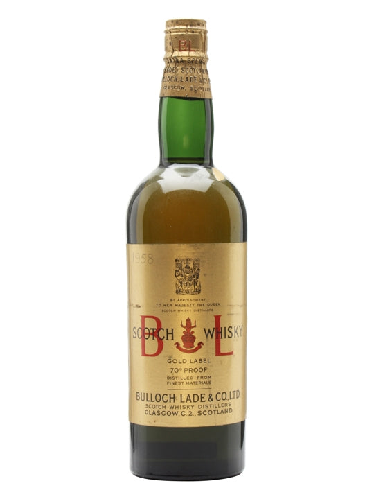 Bulloch Lade's Gold Label Bot.1950s Spring Cap Blended Scotch Whisky | 700ML at CaskCartel.com