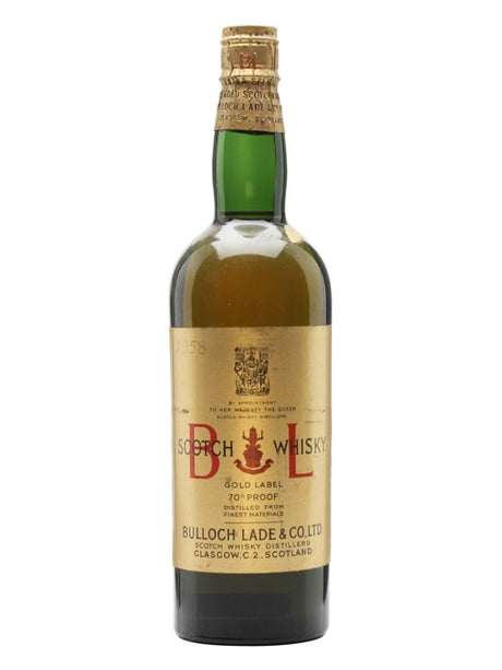 Bulloch Lade's Gold Label Bot.1950s Spring Cap Blended Scotch Whisky | 700ML at CaskCartel.com