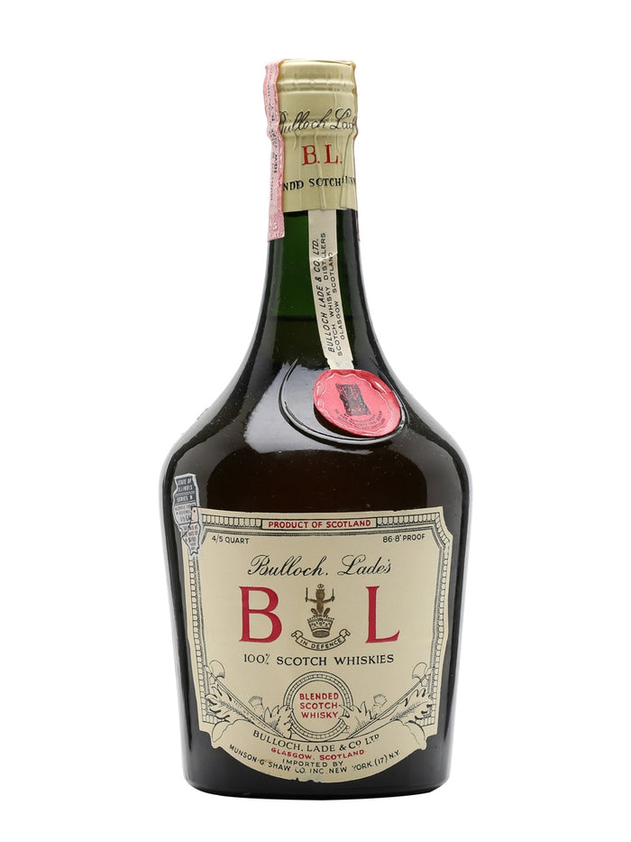 Bulloch Lade's Bot.1950s Spring Cap Blended Scotch Whisky