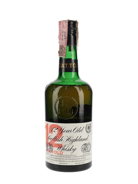 Catto 12 Year Old Bot.1970s Blended Scotch Whisky | 700ML at CaskCartel.com