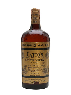 Catto's 12 Year Old Gold Label Bot.1940s Blended Scotch Whisky | 700ML at CaskCartel.com