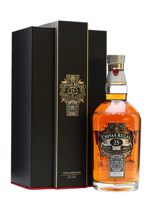 Chivas Regal 25 Year Old Blended Scotch Whisky | 700ML at CaskCartel.com