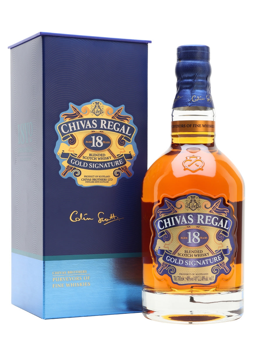 Chivas Regal 18 Year Old Blended Scotch Whisky | 700ML at CaskCartel.com