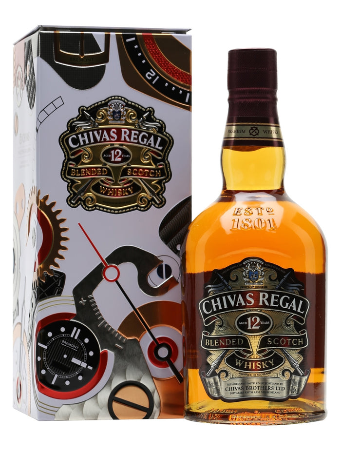 Chivas Regal 12 Year Old Gift Tin Scotch Whisky