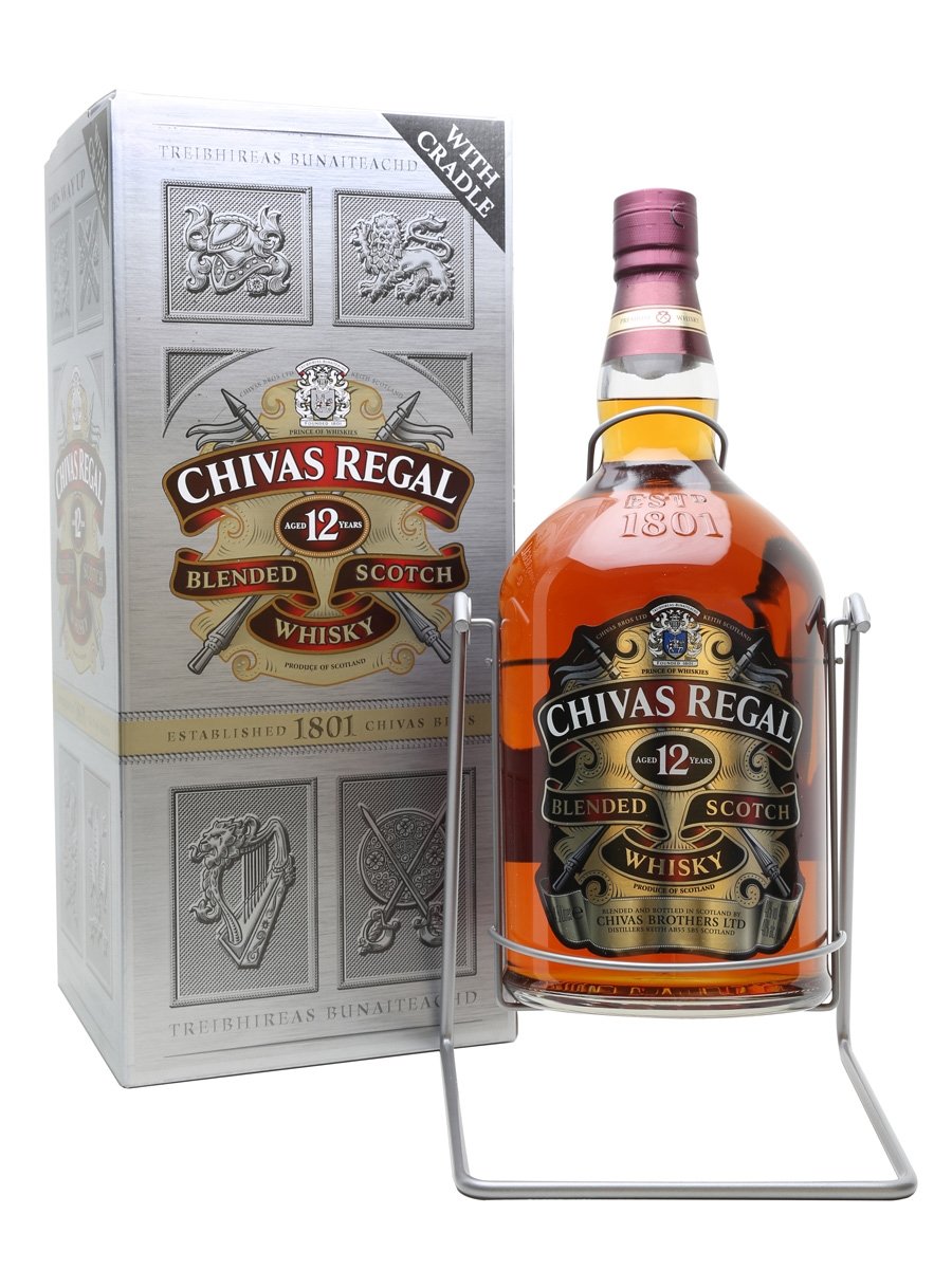 BUY] Chivas Regal 12 Year Old Blended Scotch Whisky | 4.5L at CaskCartel.com