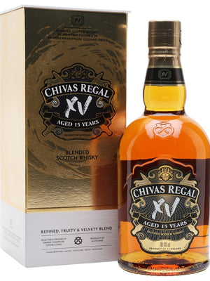 Chivas Regal 15 Year Old XV Blended Scotch Whisky | 700ML at CaskCartel.com