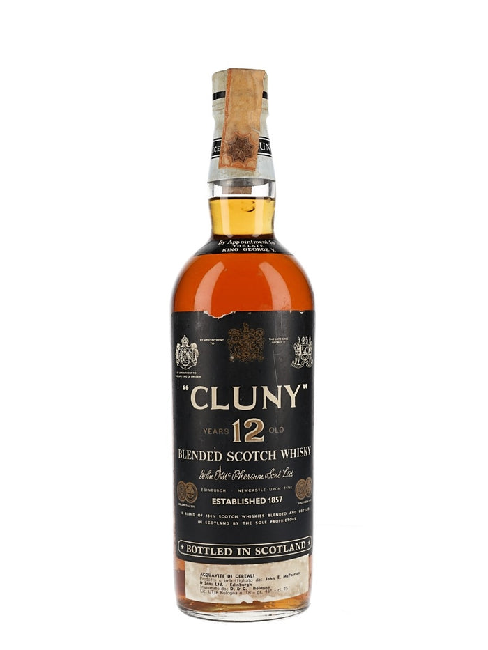 Cluny Blended Whisky 12 Year Old Bot.1970s Blended Scotch Whisky