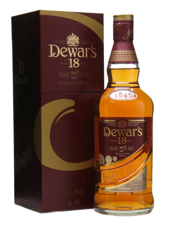 Dewar's 18 Year Old Double Aged Blended Scotch Whisky