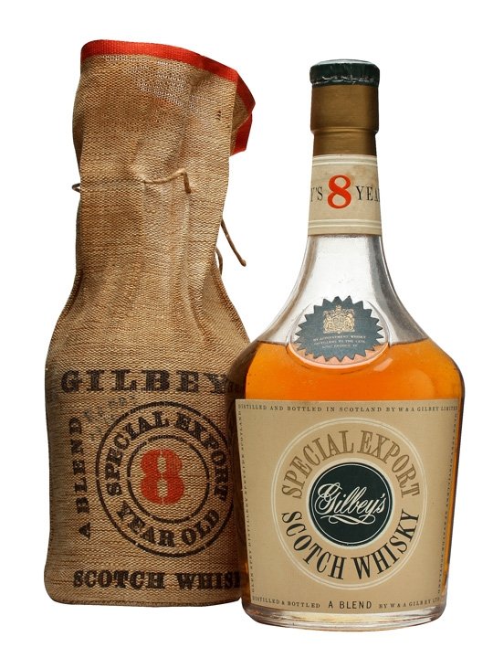 Gilbey's 8 Year Old Bot.1950s Blended Scotch Whisky
