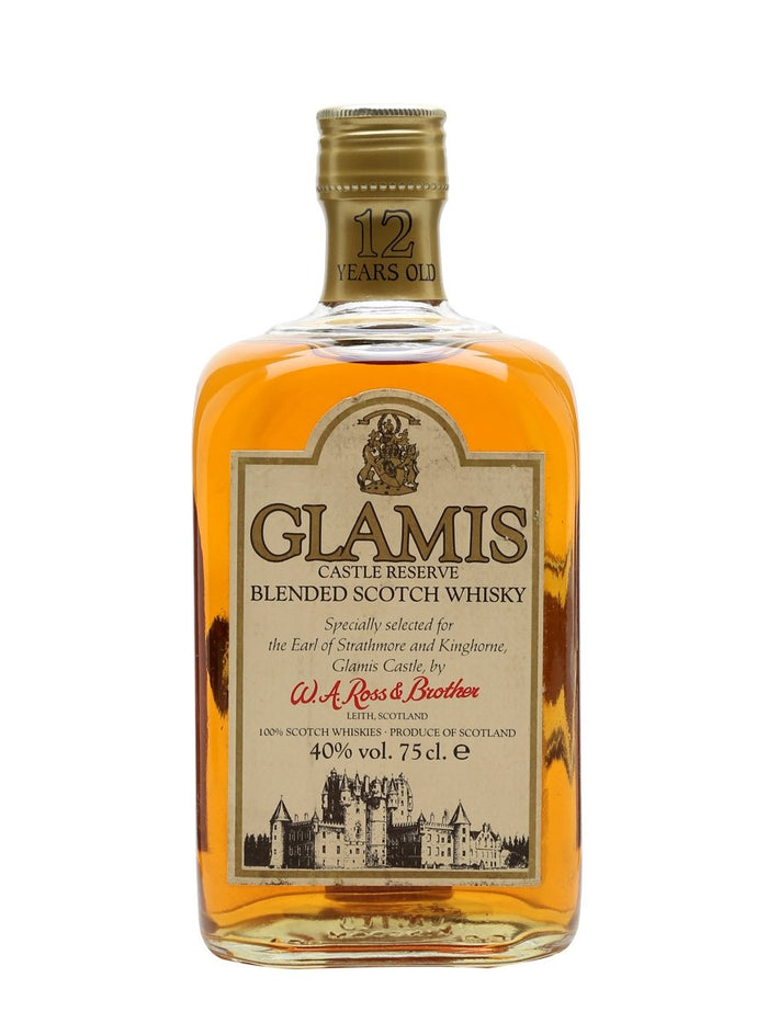 Glamis Castle Reserve 12 Year Old Bot.1980s Blended Scotch Whisky
