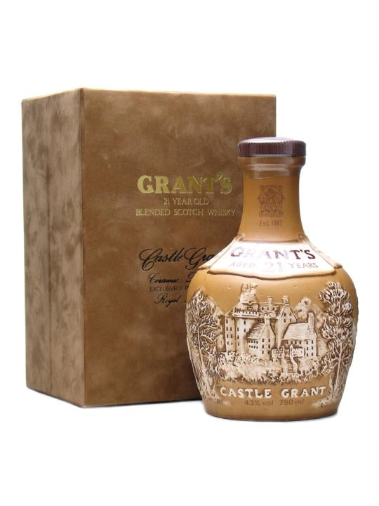 Grant's Castle Grant 21 Year Old Bot.1980s Blended Scotch Whisky