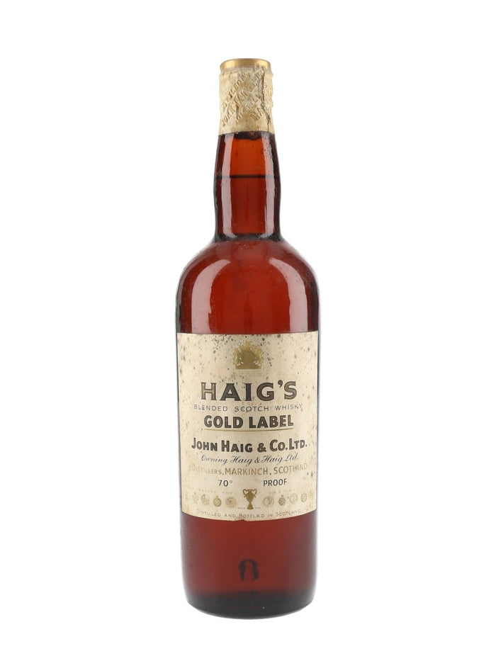 Haig Gold Label Bot.1960s Spring Cap Blended Scotch Whisky | 700ML