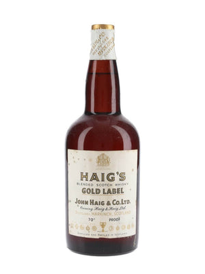 Haig Gold Label Old Bottle Scotch Whisky at CaskCartel.com