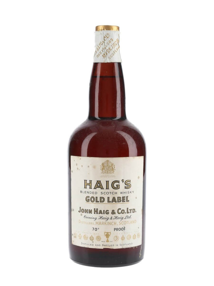 Haig Gold Label Old Bottle Scotch Whisky
