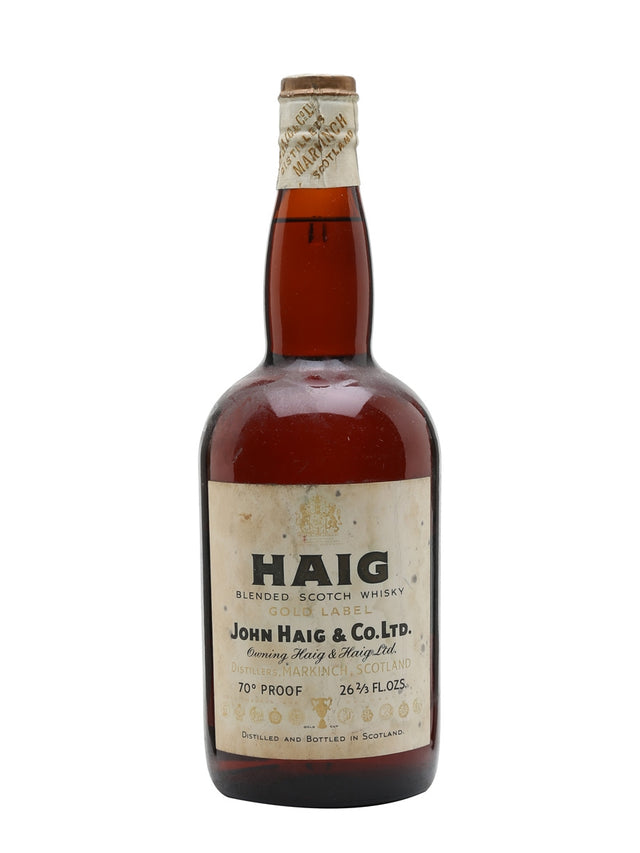 Haig's Gold Label Bot.1950s Spring Cap Blended Scotch Whisky | 700ML at CaskCartel.com