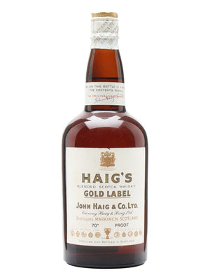 Haig's Gold Label Bot.1940s Spring Cap Blended Scotch Whisky | 700ML at CaskCartel.com