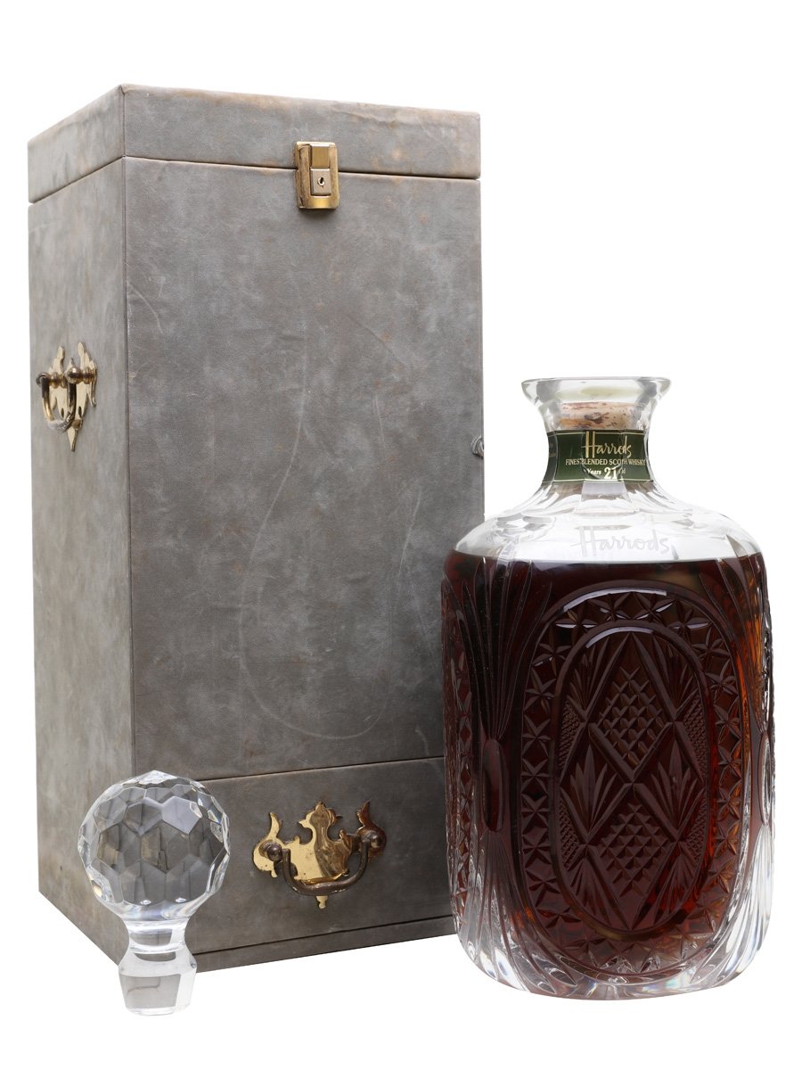 Harrods 21 Year Old Atlantis Crystal Bot.1980s Blended Scotch Whisky | 3L at CaskCartel.com