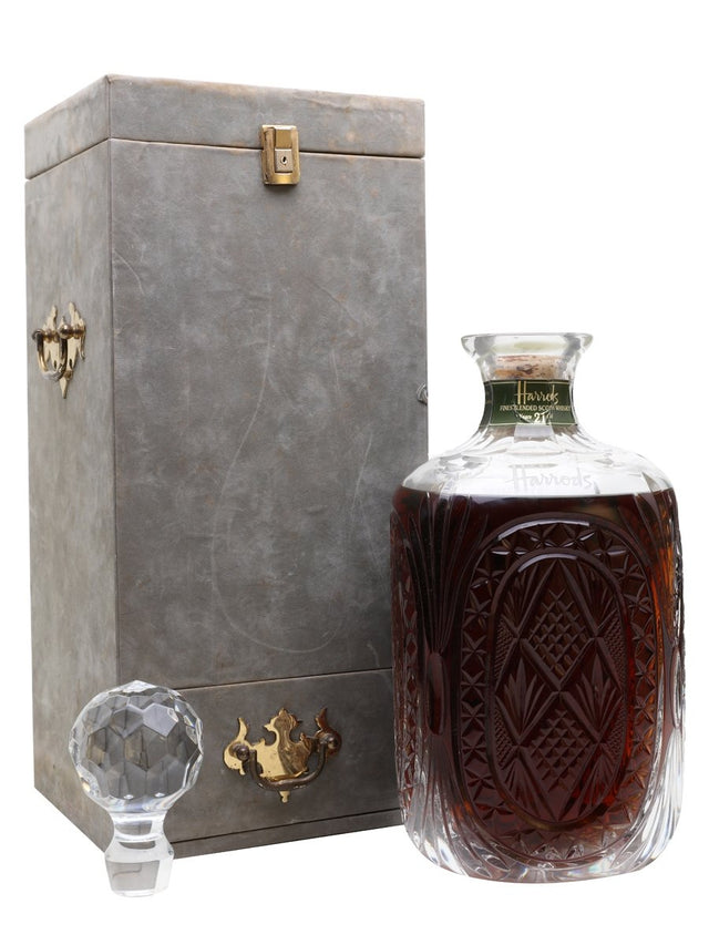 Harrods 21 Year Old Atlantis Crystal Bot.1980s Blended Scotch Whisky | 3L at CaskCartel.com