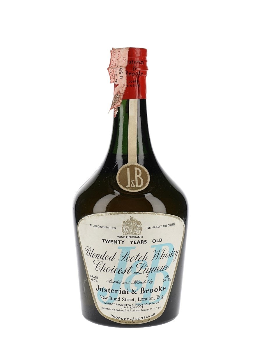 BUY] J & B 20 Year Old Bot.1960s Blended Scotch Whisky at