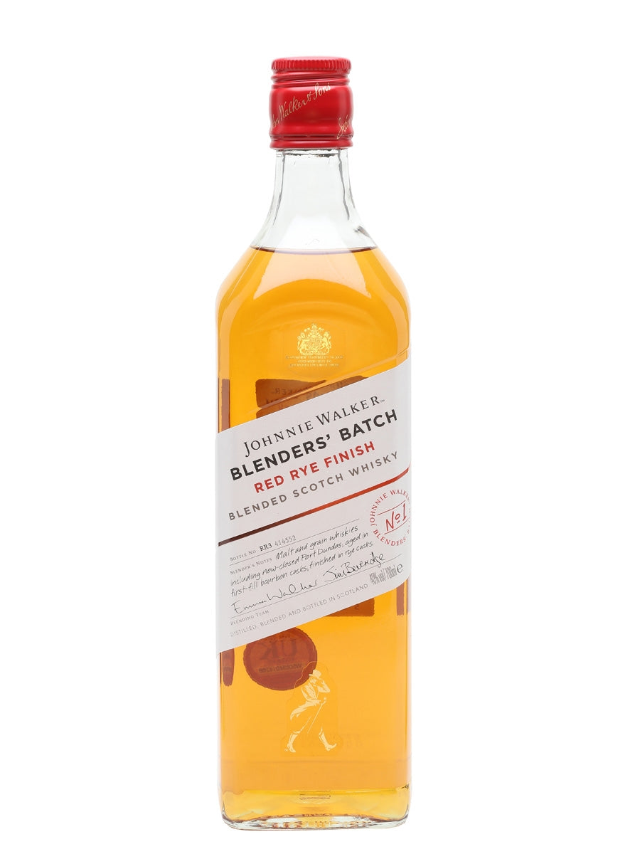 BUY] Johnnie Walker Blenders' Batch Red Rye Finish Blended Scotch Whisky |  700ML at CaskCartel.com