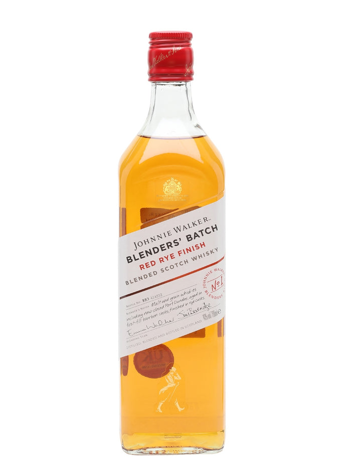 Johnnie Walker Blenders' Batch Red Rye Finish Blended Scotch Whisky | 700ML