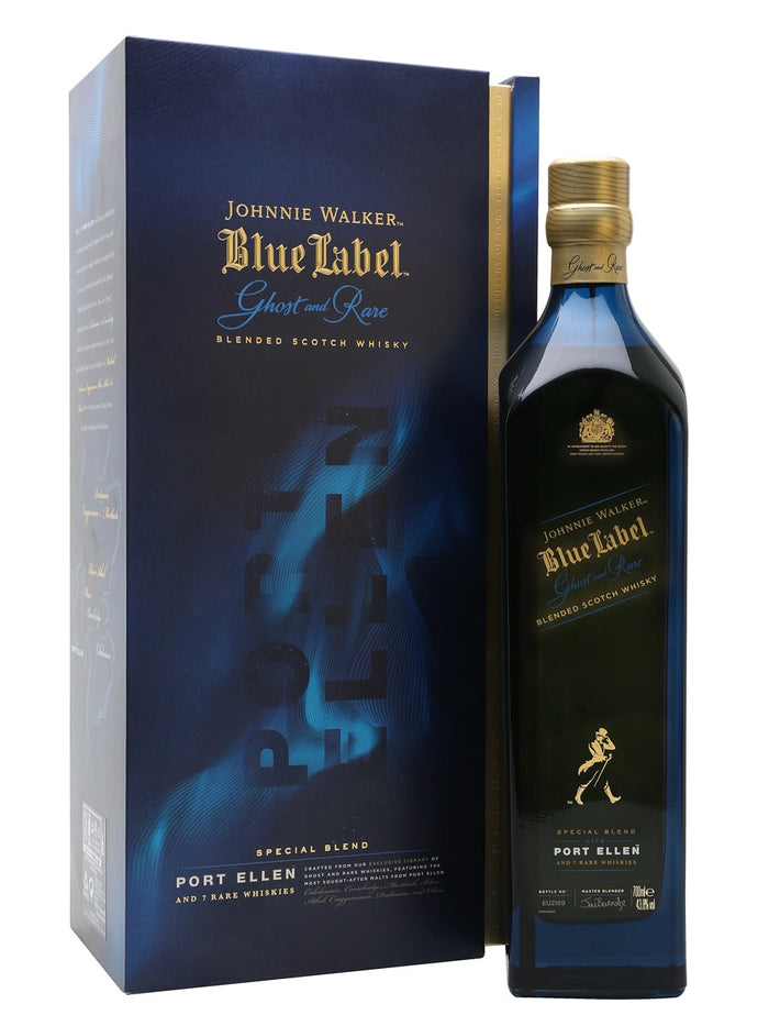 Johnnie Walker Blue Label Ghost and Rare Port Ellen Blended Scotch Whisky | 700ML