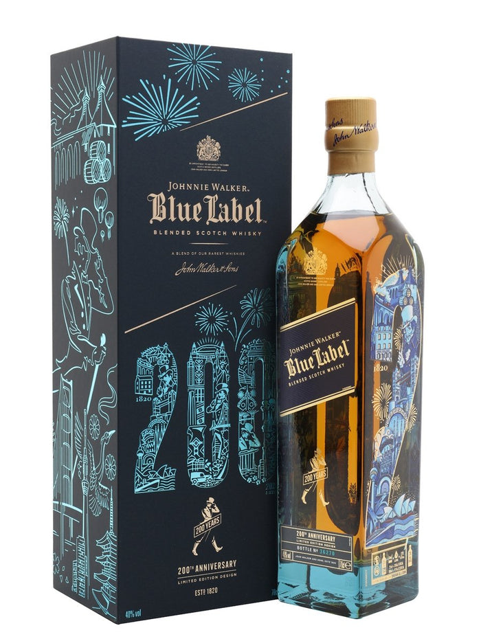 Johnnie Walker Blue Label 200th Anniversary Blended Scotch Whisky | 700ML