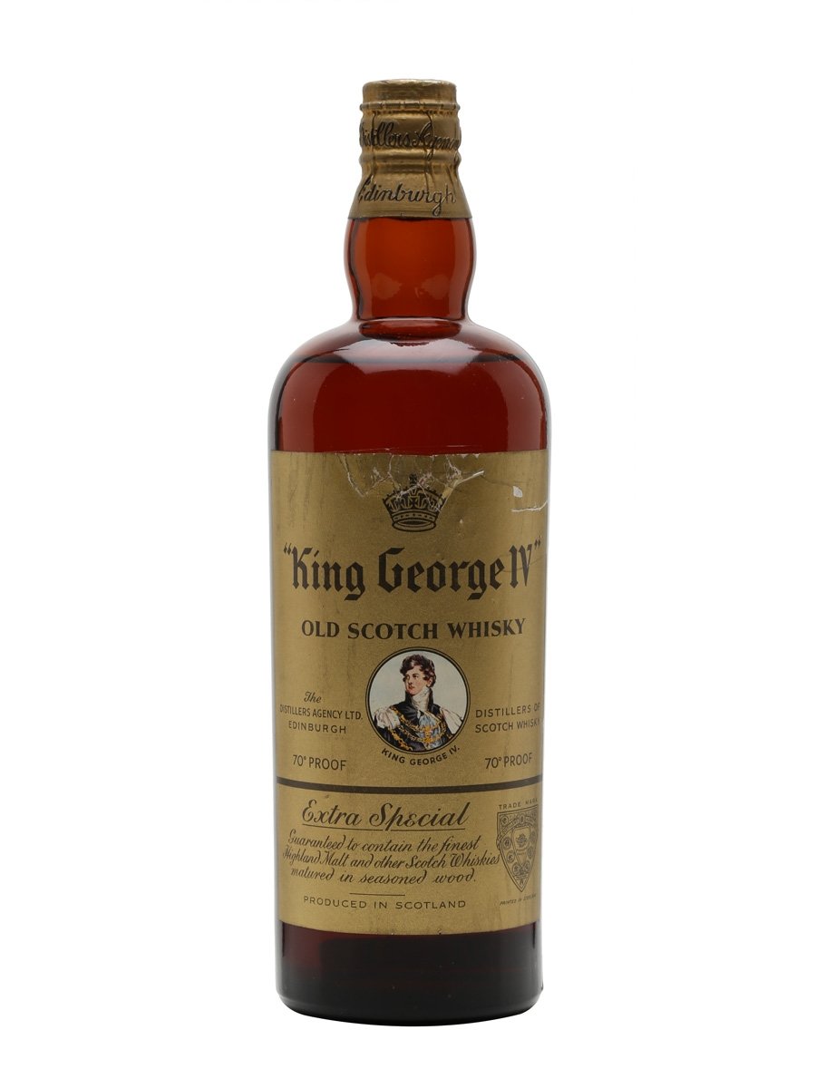 King George IV Spring Cap Bot.1950s Blended Scotch Whisky | 700ML at CaskCartel.com