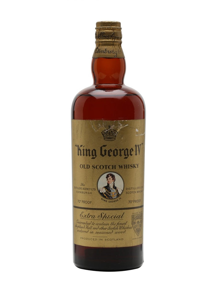 King George IV Spring Cap Bot.1950s Blended Scotch Whisky