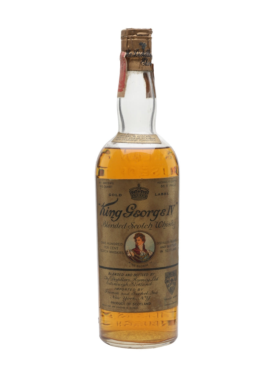 King George IV Bot.1950s Spring Cap Blended Scotch Whisky | 700ML at CaskCartel.com