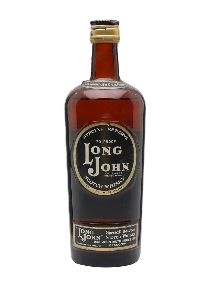 Long John Special Reserve Bot.1960s Blended Scotch Whisky