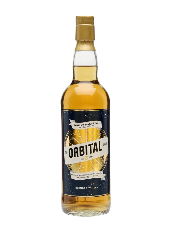 Orbital 8 Year Old Whisky Magazine World Blend Blended Whisky | 700ML