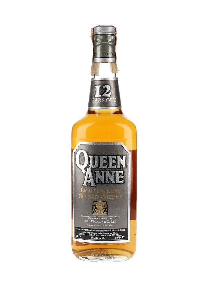 Queen Anne 12 Year Old Light De Luxe Bot.1970s Blended Scotch Whisky