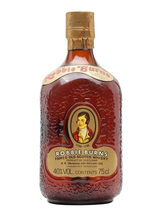 Robbie Burns Famed Old Scotch Whisky