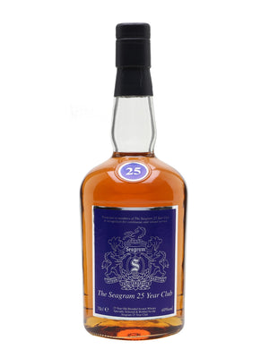 Seagram 25 Year Old Club Blended Scotch Whisky | 700ML at CaskCartel.com
