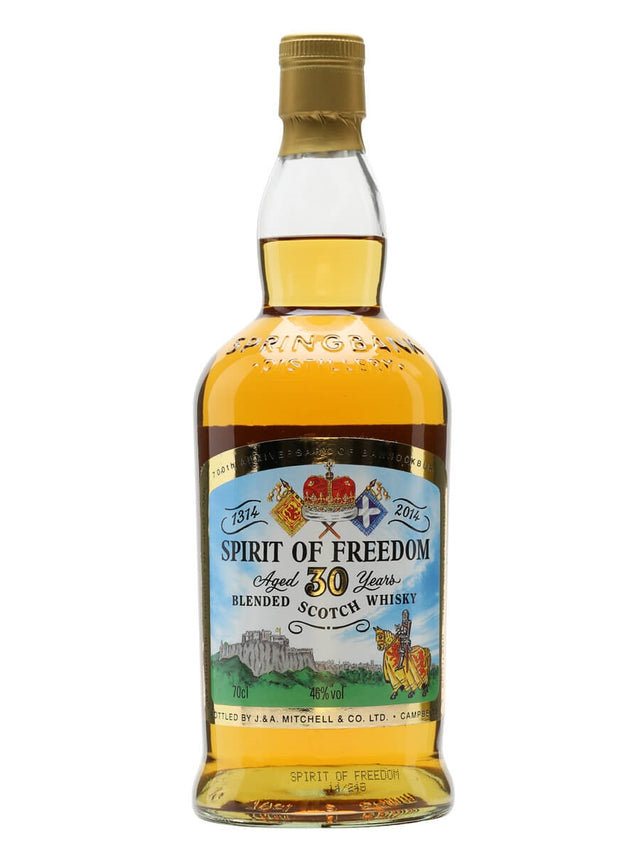 Spirit of Freedom 30 Year Old (Springbank) Blended Scotch Whisky | 700ML at CaskCartel.com