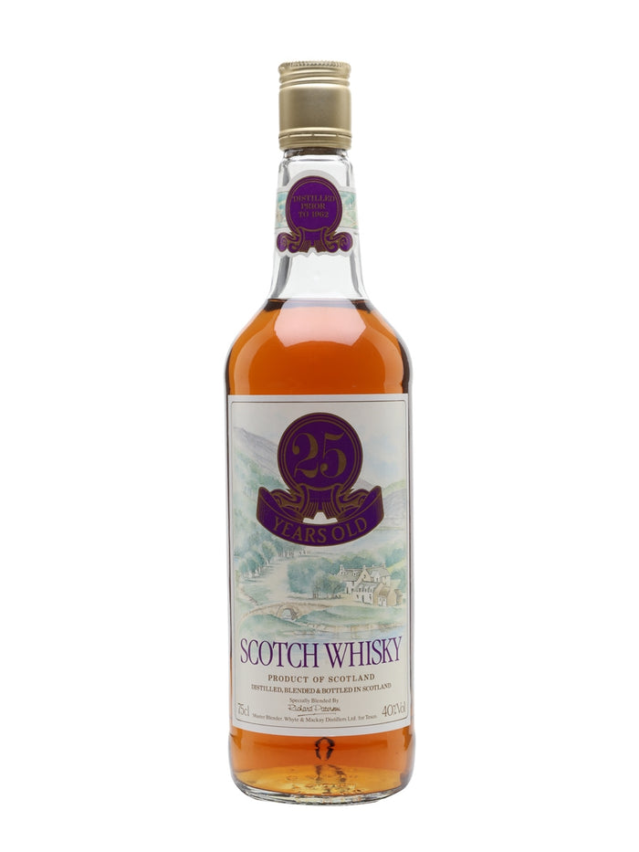 Whyte & Mackay 25 Year Old (Prior To 1962) Bot.1980s Blended Scotch Whisky