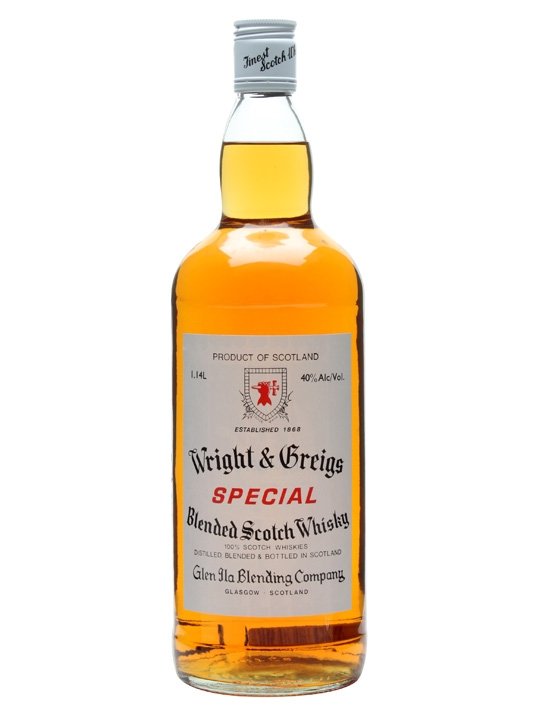 Wright & Greigs Bot.1980s Blended Scotch Whisky | 1.14L