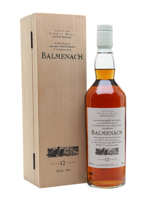 Balmenach 12 Year Old Flora & Fauna Wooden Box Single Malt Scotch | 700ML at CaskCartel.com