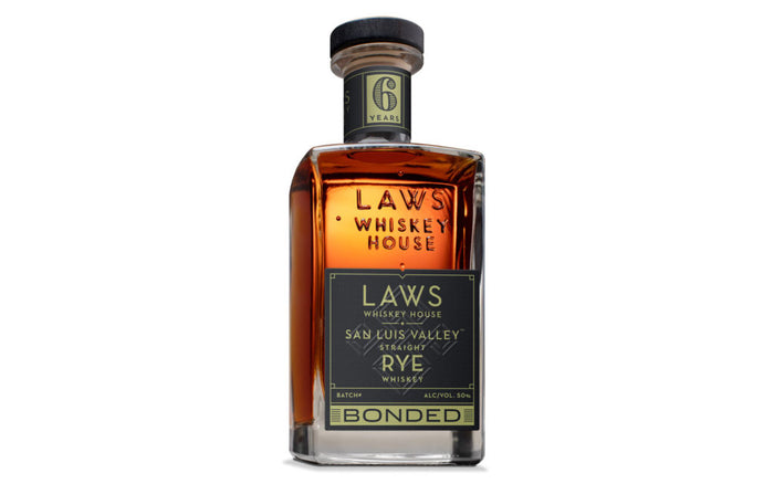 Laws Whiskey House 6 Year Old Bottled in Bond San Luis Valley Straight Rye Whiskey