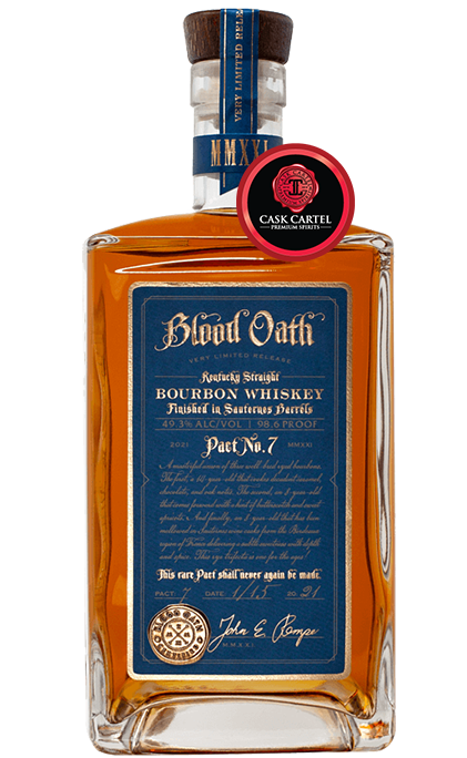 Blood Oath Pact 7 | 2021 One-Time Limited Release | Kentucky Straight Bourbon Whiskey