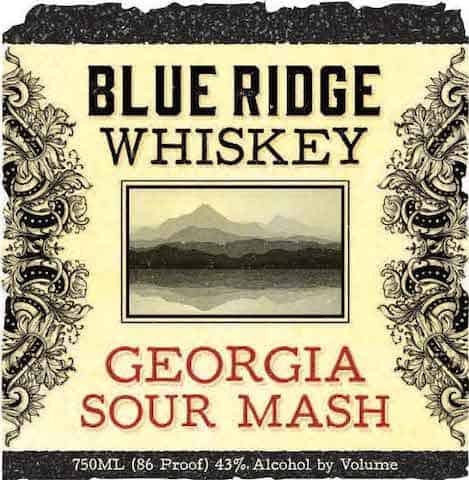 Ivy Mountain Distillery Blue Ridge Georgia Sour Mash Whiskey