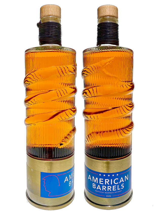 American Barrels | Presidential BLUE Label | 2020 Limited Edition | 2 Bottle Collectors Set Bourbon Whiskey at CaskCartel.com